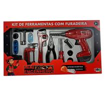 Brinquedo Kit De Ferramentas Com Furadeira R3016 - BBR Toys