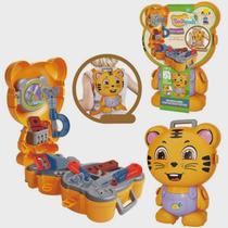 Brinquedo Kit de Ferramentas Ursinho Com 23 Pçs Brinquedo Kit de Ferramentas Ursinho Com 23 Pçs