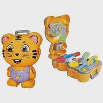 Brinquedo Kit de Ferramentas Ursinho Com 23 Pçs Brinquedo Kit de Ferramentas Ursinho Com 23 Pçs