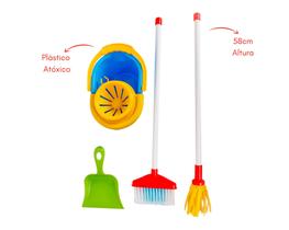 Brinquedo kit de limpeza infantil my cleaning maral solapa