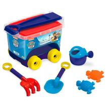 Brinquedo Kit de Praia Carrinho Patrulha Canina da Fun 83431