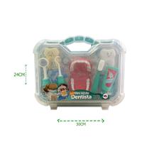 Brinquedo Kit Dentista Infantil Brinquedo Educativo 9 Acessorios