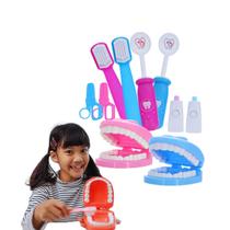 Brinquedo Kit Dentista Infantil com 12 Acessórios: Art Brink