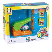 Brinquedo Kit Extrusora com 2 Potes de Massinha Atóxica Recomendado para Crianças a Partir de 3 Anos Cotiplás - 2535