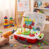 Brinquedo Kit Ferramenta Infantil Monta E Desmonta Educativo Brinquedo Kit Ferramenta Infantil Monta E Desmonta Educativo