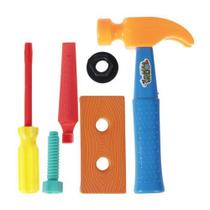 Brinquedo kit ferramentas com 6 pecas - art brink