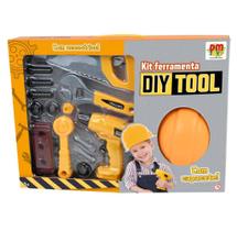 Brinquedo Kit Ferramentas Infantil Diy Tool ComCapacete