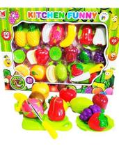 Brinquedo Kit Frutinhas Com tiras autocolantes 22 Peças Na Caixa. - Toy King