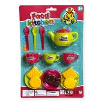 Brinquedo Kit Hora do Chá Food Kitchen 15 Peças - Vencedor