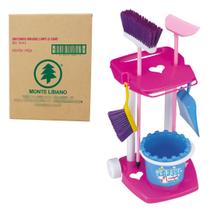 Brinquedo Kit Limpeza Infantil Unicórnio Mágico Brinque Limp Brinquedo Kit Limpeza Infantil Unicórnio Mágico Brinque Limp