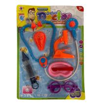 Brinquedo Kit Médico Infantil 7Peças Educativo Presente Kids