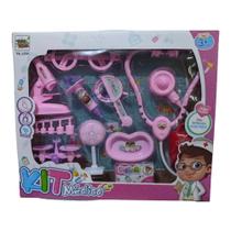 Brinquedo Kit Médico Infantil Doutora Menina Brinquedo Kit Médico Infantil Doutora Menina