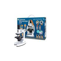 Brinquedo kit Microscópio Infantil Cientista Educativo