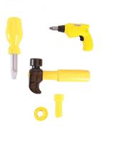 Brinquedo Kit Mini Ferramentas Infantil Chave Fenda Parafuso