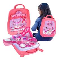 Brinquedo Kit Mini Maleta Infantil Salão de Beleza