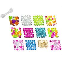 Brinquedo Kit Para Montagem De 12 Tipos De Bijus Em Plastico - Toda Casa Brinquedo Kit Para Montagem De 12 Tipos De Bijus Em Plastico - Toda Casa