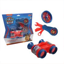 Brinquedo Kit Patrulha Canina Aventura Com Binóculo, Bússola E Ferramentas Toyng