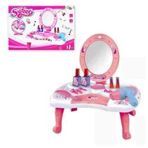 Brinquedo Kit Penteadeira Infantil Magica Acessórios Beleza