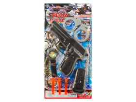 Brinquedo kit policial com acessórios embalagem 38x19cm