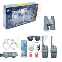 Brinquedo Kit Policial Infantil Brincando De Ser Polícia Brinquedo Kit Policial Infantil Brincando De Ser Polícia