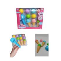 Brinquedo Kit Sorveteria Comidinhas Gelateria De Sorvete Brinquedo Kit Sorveteria Comidinhas Gelateria De Sorvete