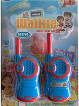 Brinquedo KIT Walkie Takie Infantil Radio Comunicador