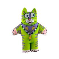 Brinquedo Kitten Little para Gatos com Catnip Divertido - Verde Brinquedo Kitten Little para Gatos com Catnip Divertido - Verde