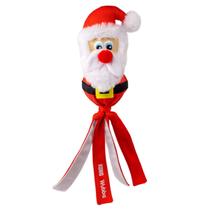 Brinquedo Kong Holiday Wubba Assorted Pelúcia Papai Noel Para Cães - Grande