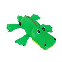 Brinquedo Kong para Cães Cozie Ultra Ana Alligator Verde - Tamanho G