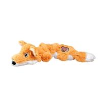 Brinquedo Kong para Cães Scrunch Knots Fox Bege e Branco - Tamanho P Brinquedo Kong para Cães Scrunch Knots Fox Bege e Branco - Tamanho P
