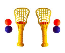 Brinquedo Lacrosse c/ 2 Raquetes + 4 bolas Divertido - Company kids