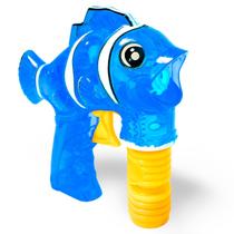 Brinquedo Lança Bolhas De Sabão Colorido Arminha Com Água Reforçado Presente Juvenil Colorido Crianças - MILA TOYS