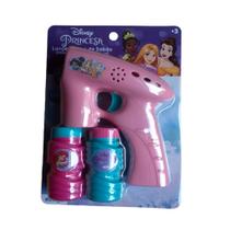 Brinquedo Lança Bolhas de Sabão Elétrico Com Luz Princesas Brinquedo Lança Bolhas de Sabão Elétrico Com Luz Princesas