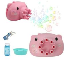Brinquedo Lança Bolhas de Sabão