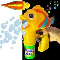 Brinquedo Lança Bolhas De Sabão Peixinho
