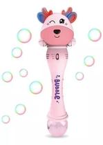 Brinquedo Lança Bolhas Vaquinha Fun Game 29cm Com Luz E Som (ROSA) Brinquedo Lança Bolhas Vaquinha Fun Game 29cm Com Luz E Som (ROSA)