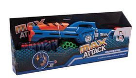 Brinquedo Lança Dardos Max Attack - Pica Pau PI3892 Brinquedo Lança Dardos Max Attack - Pica Pau PI3892