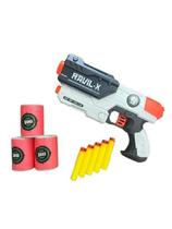 Brinquedo Lança Dardos Tipo Nerf Com Alvo Ravil X Unitoys
