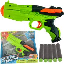 Brinquedo Lançador Dardos Soft Bullet Blaster Divertido Castela Brinquedo Lançador Dardos Soft Bullet Blaster Divertido Castela
