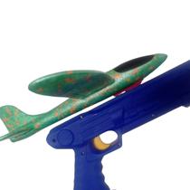 brinquedo lançador de avião com catapulta ao ar livre