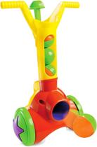 Brinquedo Lançador De Bolas Infantil Boom Ball Dismat Mk231 Para Criança Menino Menina