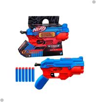 Nerf Pistola Lança 6 Dardos Arminha Brinquedo Raptor Slash