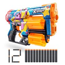 Brinquedo Lançador de Espuma XShot Skins Dread Blaster Poppy Playtime