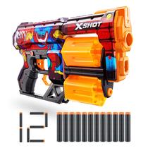 Brinquedo Lançador de Espuma XShot Skins Dread Blaster Poppy Playtime
