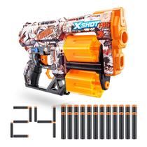Brinquedo Lançador de Espuma XShot Skins Dread Sonic Retro - com 24 Dardos