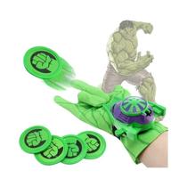 Brinquedo Lançador De Figuras De Anime Para Crianças, Luva Do Homem-Aranha, Hulk, Fantasia De