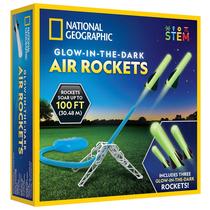 Brinquedo lançador de foguetes aéreos National Geographic Kids 8-12 anos
