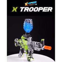 Brinquedo Lançador Elétrico + 5.000 Bolinhas de Gel + 2 Bateria Recarregavel