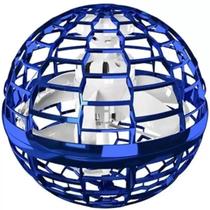 Brinquedo Lançador Spinner Flynova Bola Esfera Mini Azul - FUN GAME