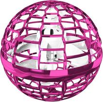 Brinquedo Lançador Spinner Flynova Bola Esfera Mini Pink